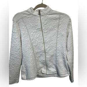 SnoSkins White Imperfection Jacket Sz Small